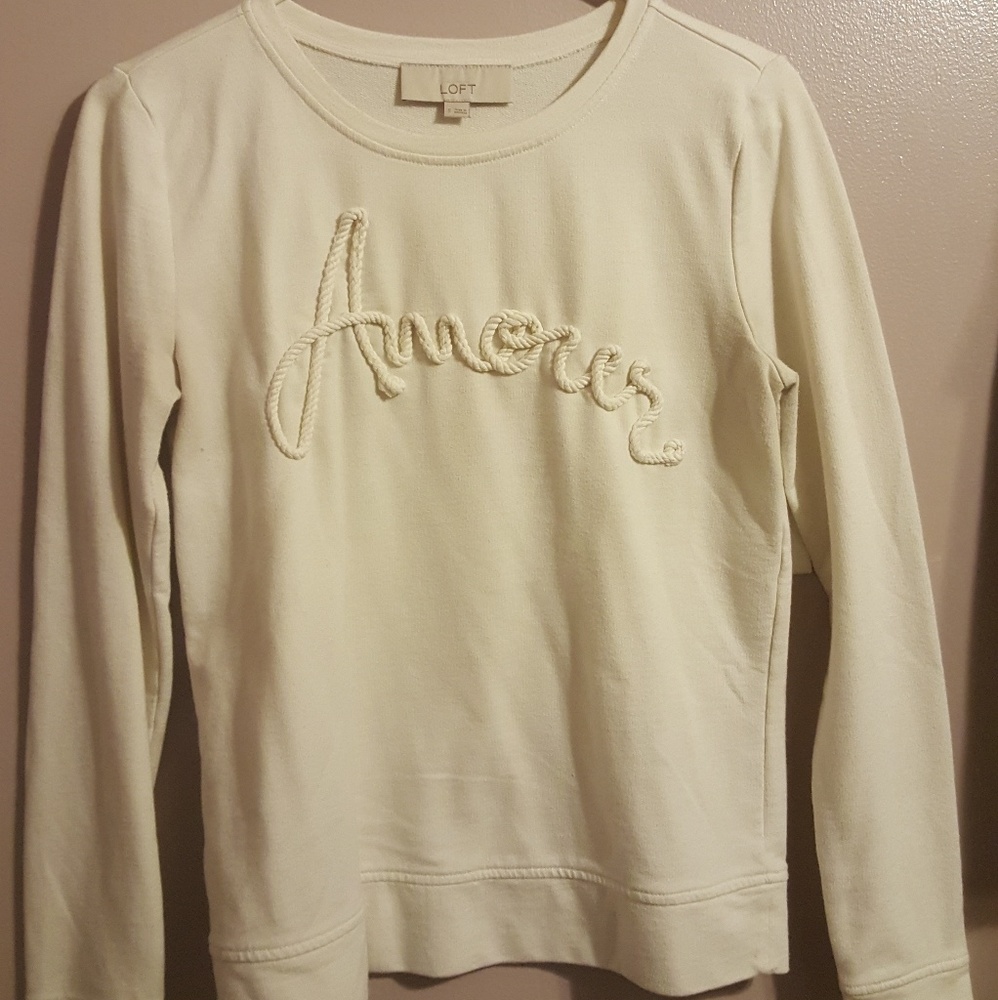 Loft Amour Crewneck Sweater